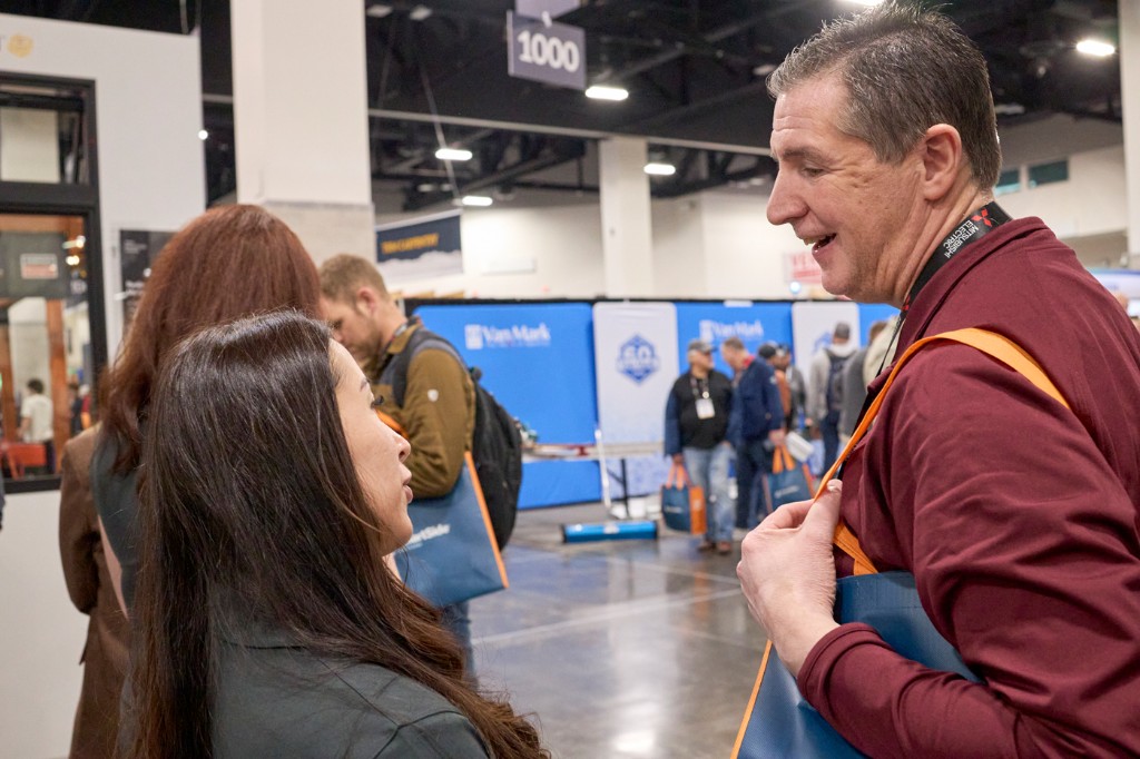 Branford Building Supplies — conversation beside window display